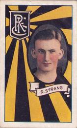 1933 Allen's League Footballers #2 Douglas Strang Front